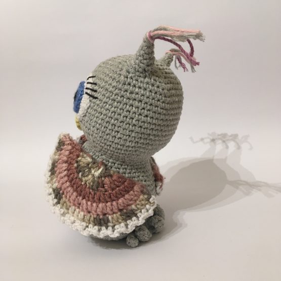 Baykuşlu Yenidoğan Amigurumi Emzik Seti - Görsel 4