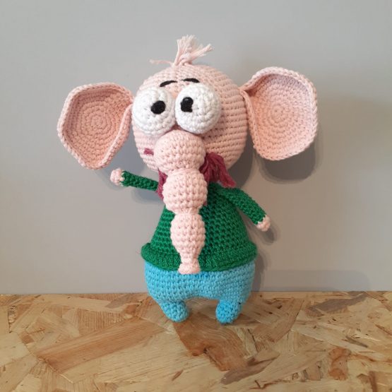 Fil Necati Amigurumi Oyuncak