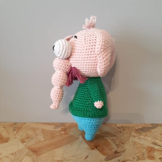 Fil Necati Amigurumi Oyuncak - Görsel 3