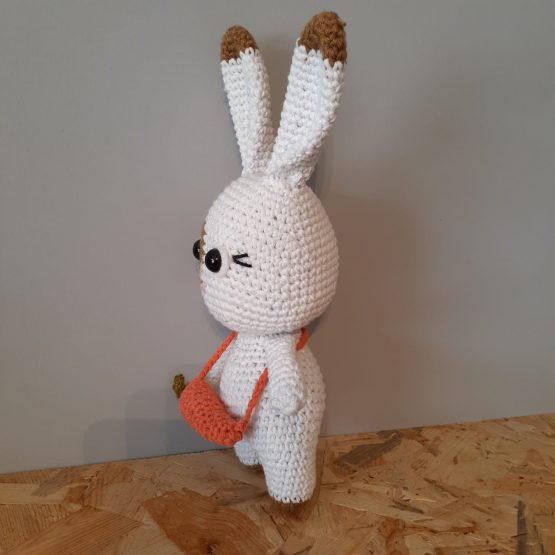 Havuçlu Tavşan Amigurumi Oyuncak - Görsel 2