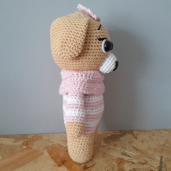 Kazaklı Köpek Amigurumi Oyuncak - Görsel 2