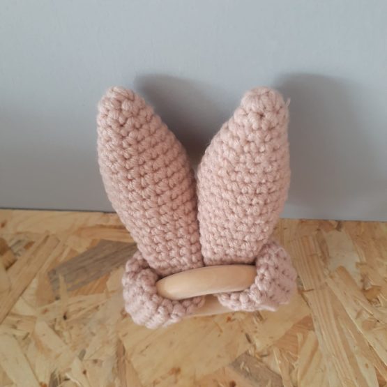 Kulak Dişlik Çıngırak Amigurumi - Görsel 2