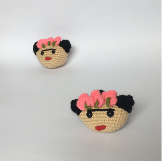 Frida Anahtarlık / Çanta Süsü Amigurumi - Görsel 2