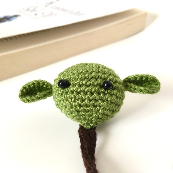 Baby Yoda Amigurumi Kitap Ayracı - Görsel 5