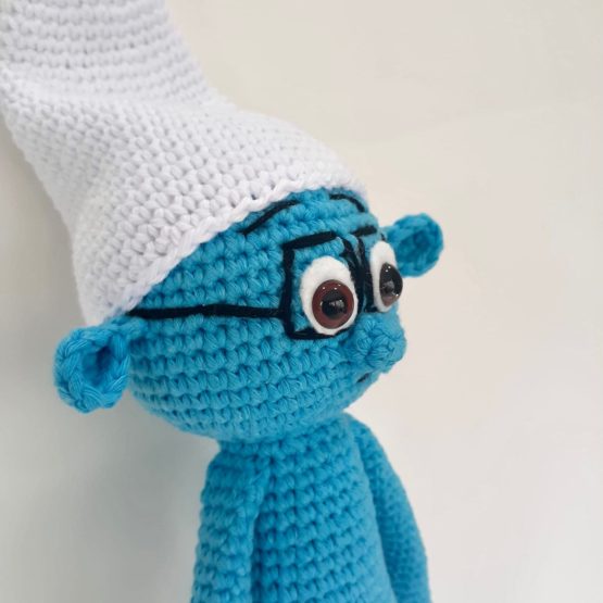 Gözlüklü Şirin Amigurumi Oyuncak - Görsel 2