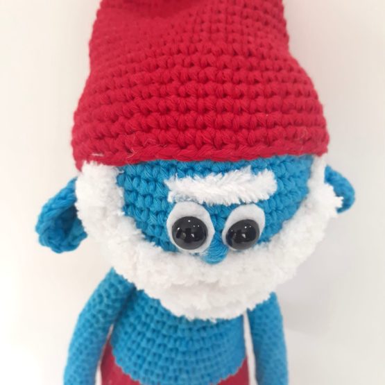 Şirin Baba Amigurumi Oyuncak - Görsel 3