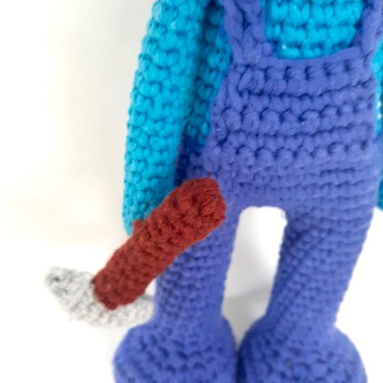 Usta Şirin Amigurumi Oyuncak - Görsel 3