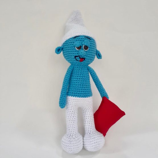Uykucu Şirin Amigurumi Oyuncak