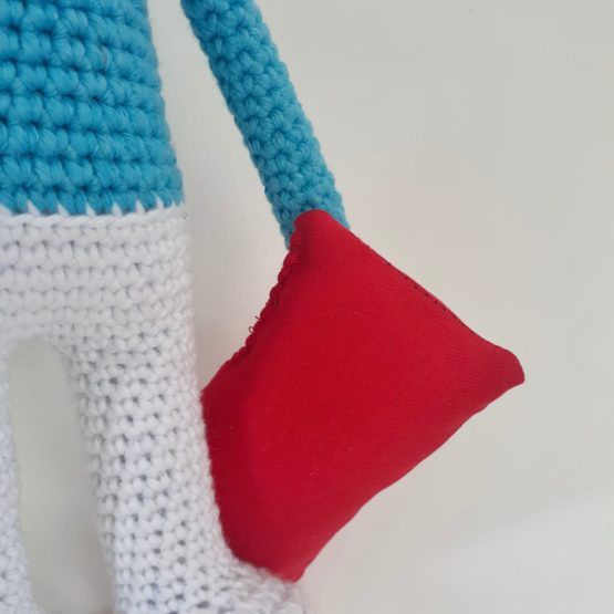 Uykucu Şirin Amigurumi Oyuncak - Görsel 3