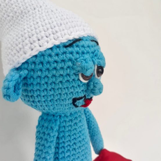Uykucu Şirin Amigurumi Oyuncak - Görsel 2