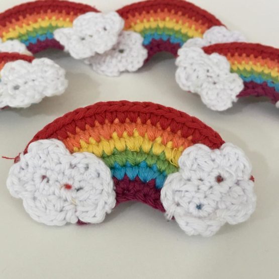 Gökkuşağı Toka Amigurumi