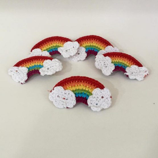 Gökkuşağı Toka Amigurumi - Görsel 5