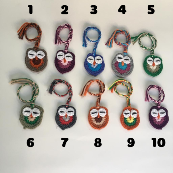 Baykuş Örgü Ayraçlar - Görsel 11