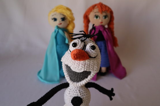 Olaf Amigurumi Oyuncak (Karlar Ülkesi)