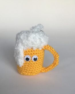 Bira Amigurumi Anahtarlık / Çanta Süsü