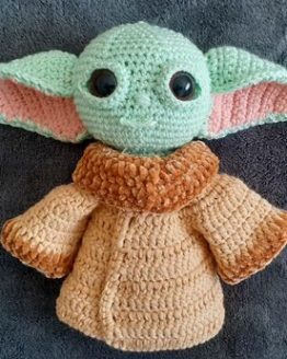 Baby Yoda Amigurumi Oyuncak
